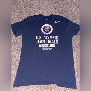Nike Navy U.S. Olympic Team Trials Wrestling T-Shirt